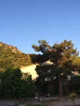 Early sun creeping down the Luberon