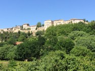 View from the cycle route of Menerbes - inevitably on top of a hill