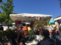 A beutiful start to the day in Forcalquier