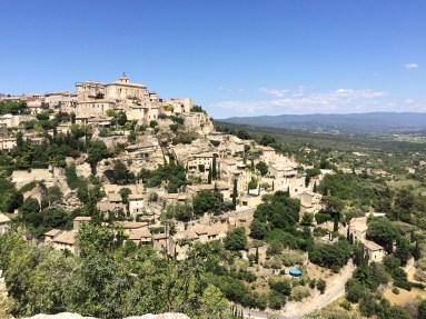 Gordes from the viewpont