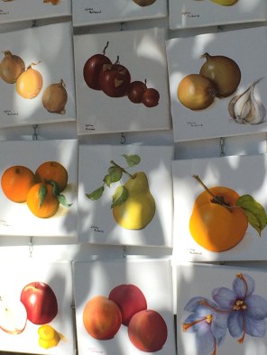 Simple still-lifes would look great on the kitchen wall