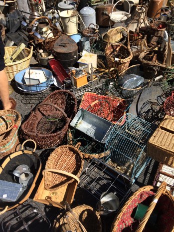 Piles of wonderful 'things' that just needed to be picked through